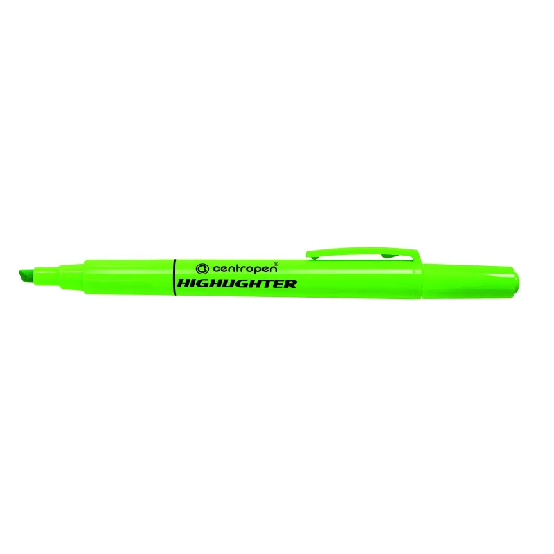 Zvýrazňovač Centropen HIGHLIGHTER 8722 / zelená