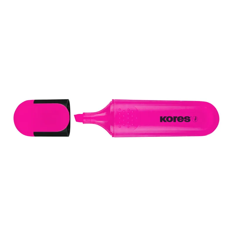 Zvýrazňovač Kores Bright Liner / růžová