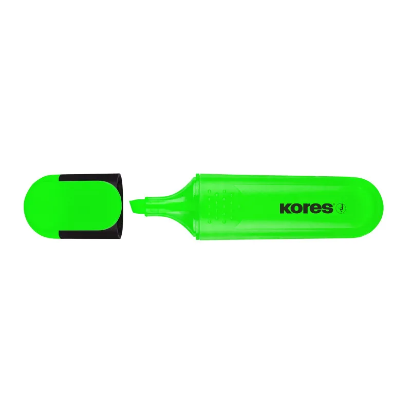 Zvýrazňovač Kores Bright Liner / zelená