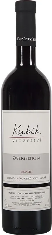 Zweigeltrebe jakostní 0,7l Kubík